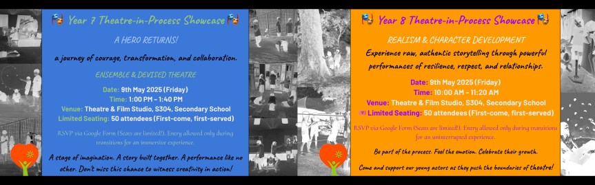 From Stage to Spotlight: Year 7 and 8 Ready for Theatre&nbsp;Showcase
